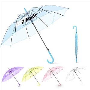 Clear Auto Open Stick Umbrella